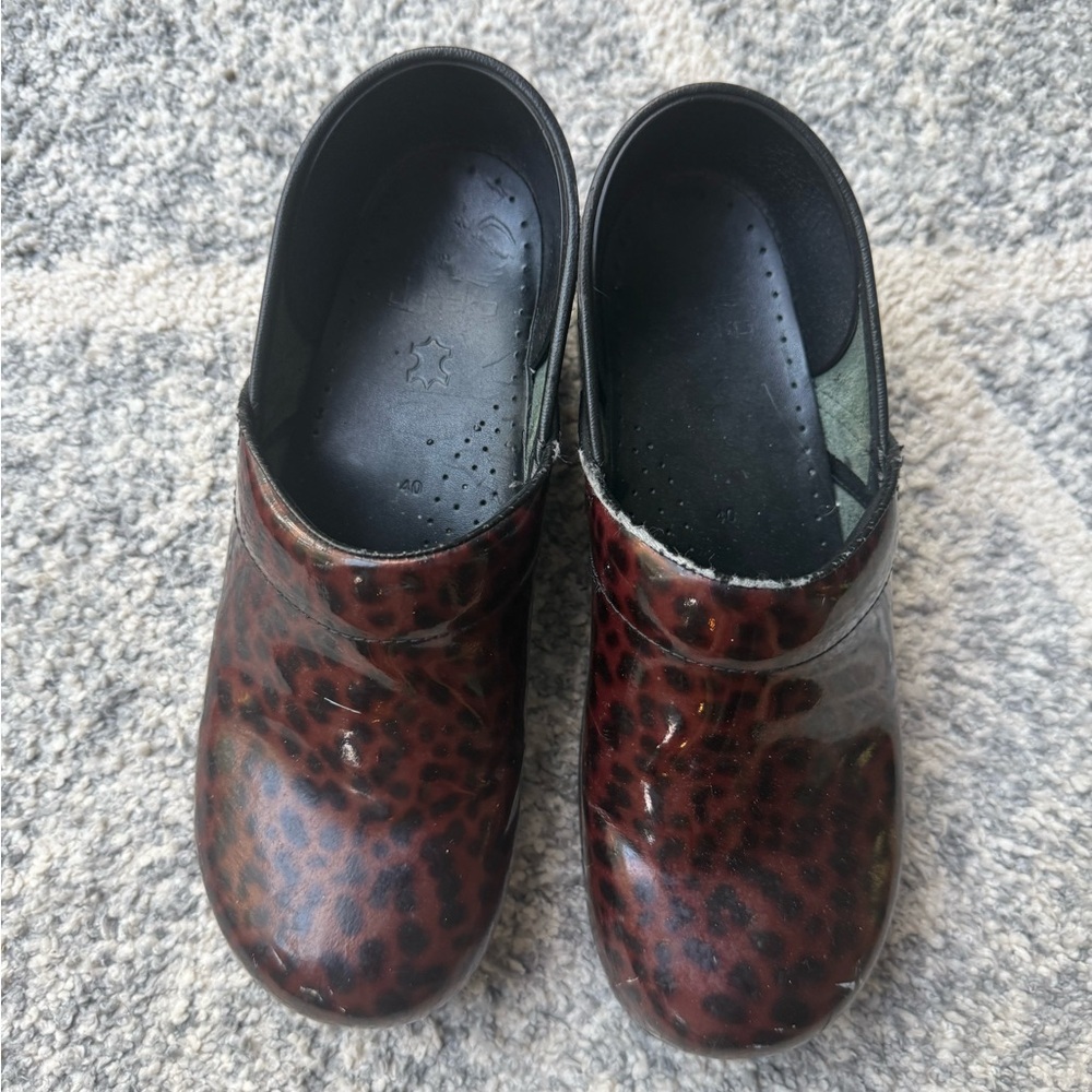 Dansko Animal Print Clogs